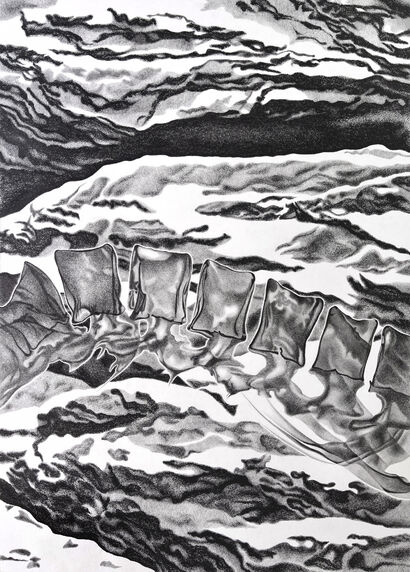 On the Rock - a Paint Artowrk by María Gracia Basso H.